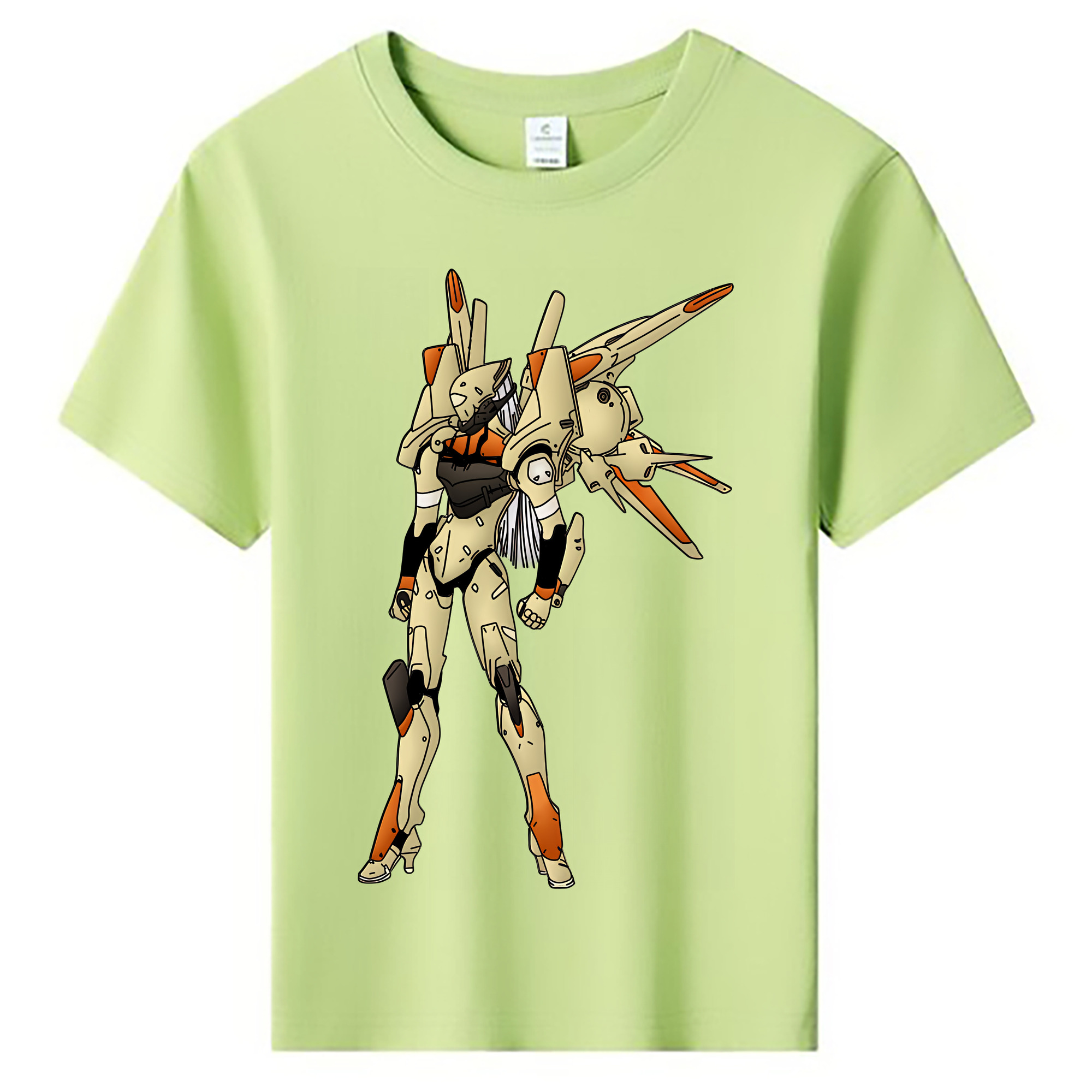 （画像用） EVA 新世紀エヴァンゲリオン 綿100％キッズTシャツ（フロントプリント）